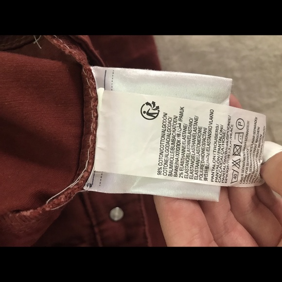 Red pants - Brick color - Picture 7 of 7